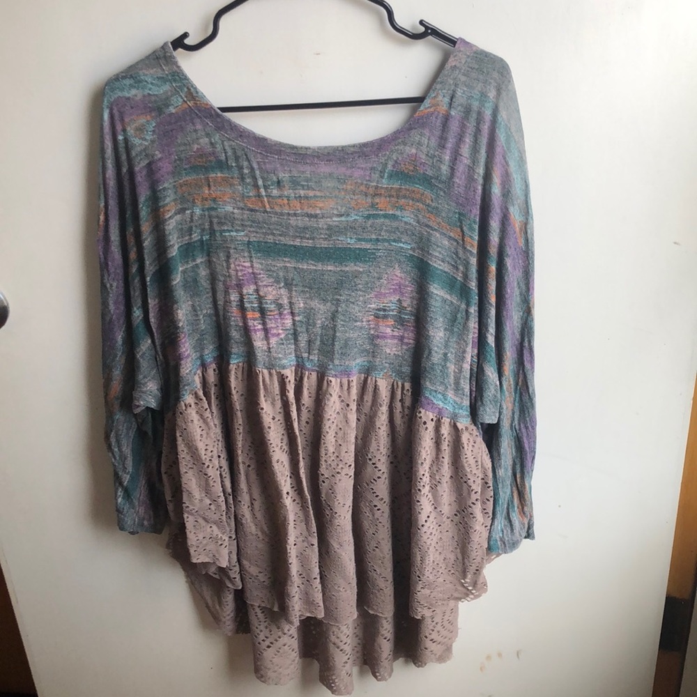 Free People babydoll top/tunic